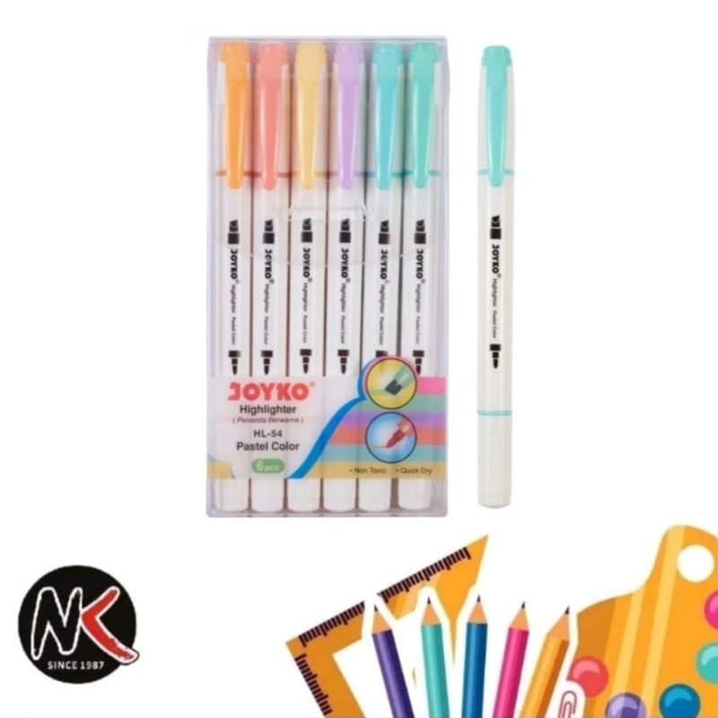 

Highlighter/Stabillo JOYKO Warna Warni HL-54