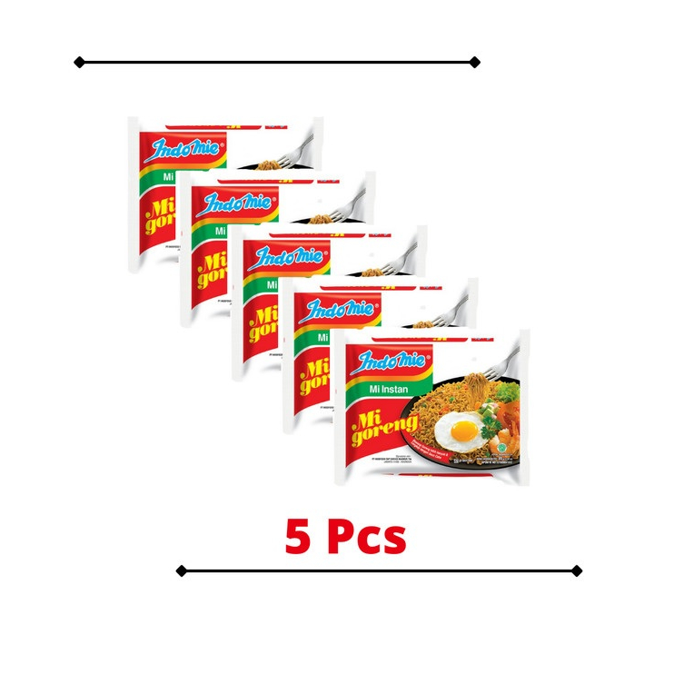 

(isi 5pcs) PROMO! Mie Indomie goreng mi instant paket bundle murah bisa COD