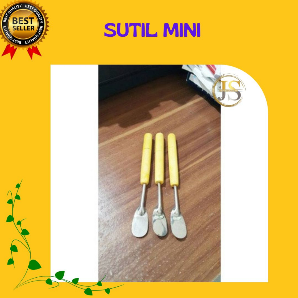 ✞TERMURAH✞  Spatula Kecil Sodet Bikang Apem // Sodet mini sutil apem surabi martabak nastar // Memud