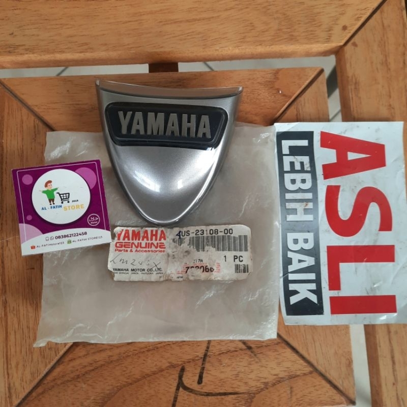 Emblem Logo Panel Dasi Dada F1ZR FIZR 4US Limited Edition Milenium Original Yamaha