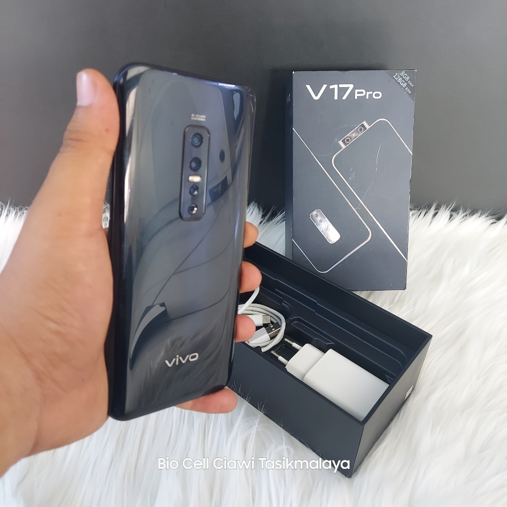 VIVO V17 PRO 8/128 HP Second Seken Bekas Fullset