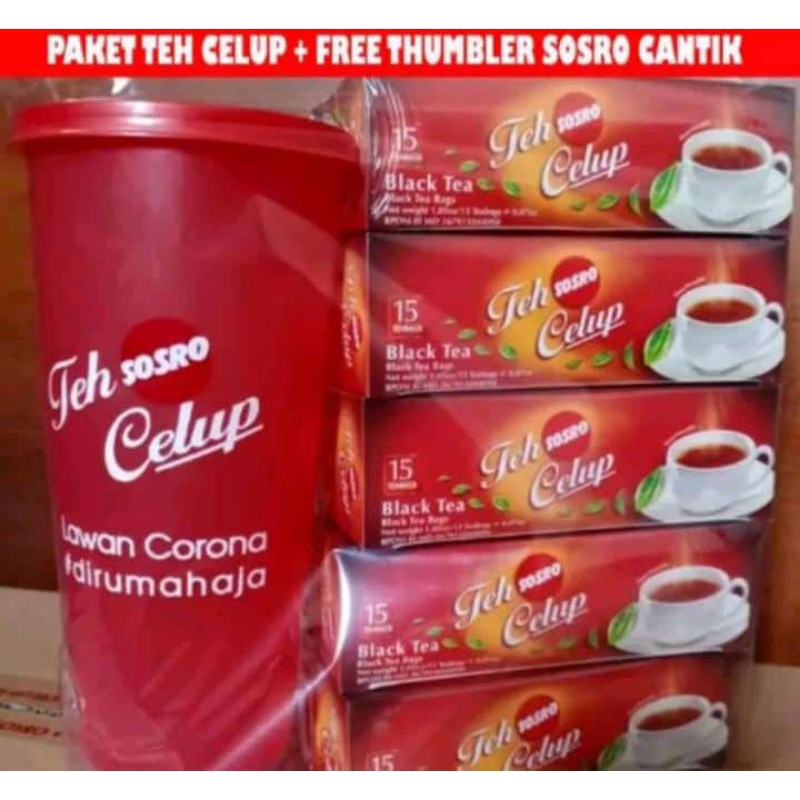 

PAKET TEH CELUP SOSRO