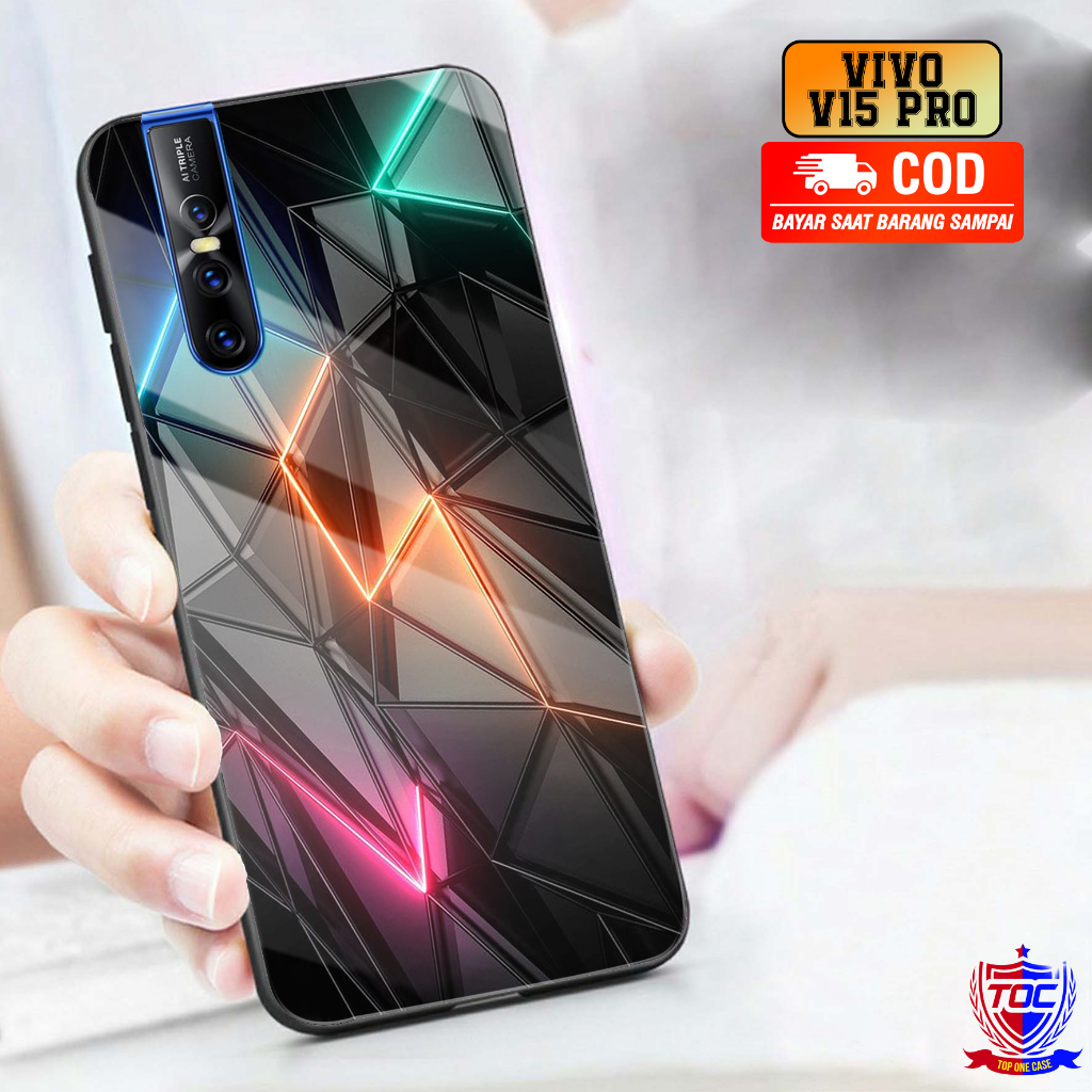 CASE VIVO V15 PRO 2023 - Casing Terbaru TOP ONE CASE [ MOTIF 34 ] Silikon - Case Hp VIVO V15 PRO - C