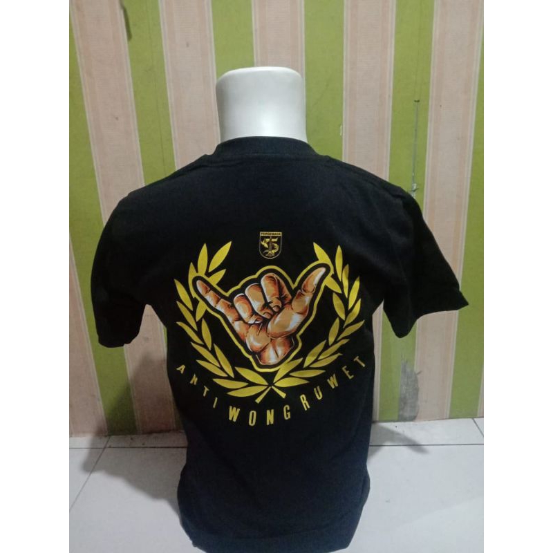 Kaos Persebaya  Anti Wong ruwet