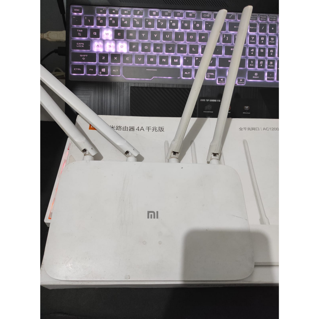 Router Xiaomi Mi 4A Second/Bekas  Dual-Core Full Gigabit AC1200 Dual Band