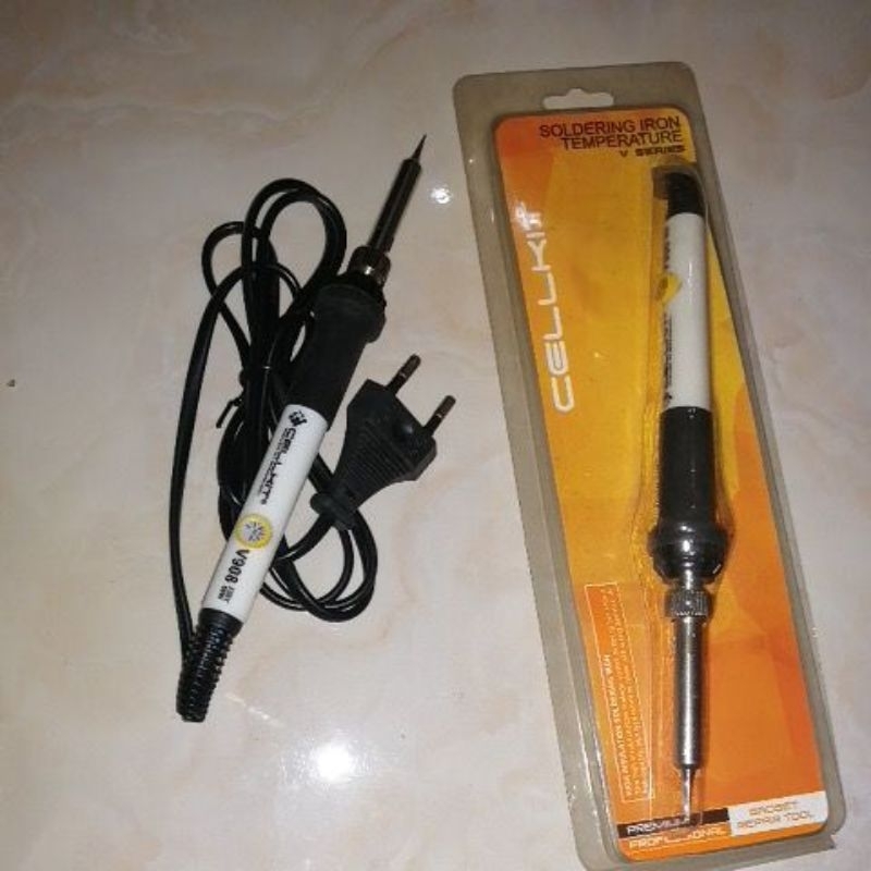 Solder cellkit V908 pengatur suhu solder cellkit cellkit V908+ pengatur suhu