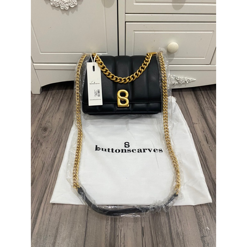 Nora bag buttonscarves , tas buttonscarves warehouse sale , tad buttonscarves black