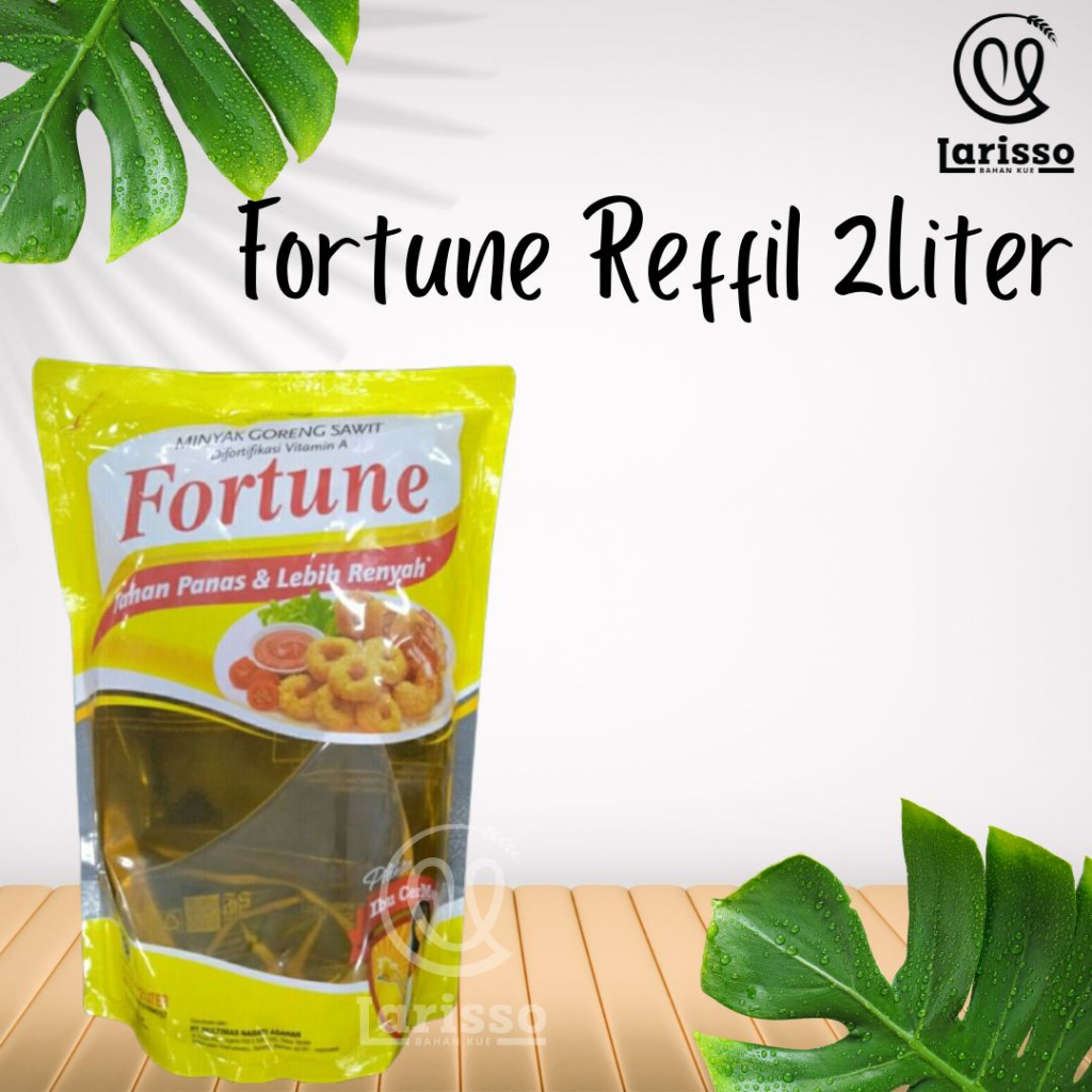 

FORTUNE REFFIL 2 LITER MINYAK GORENG FORTUNE 2LITER