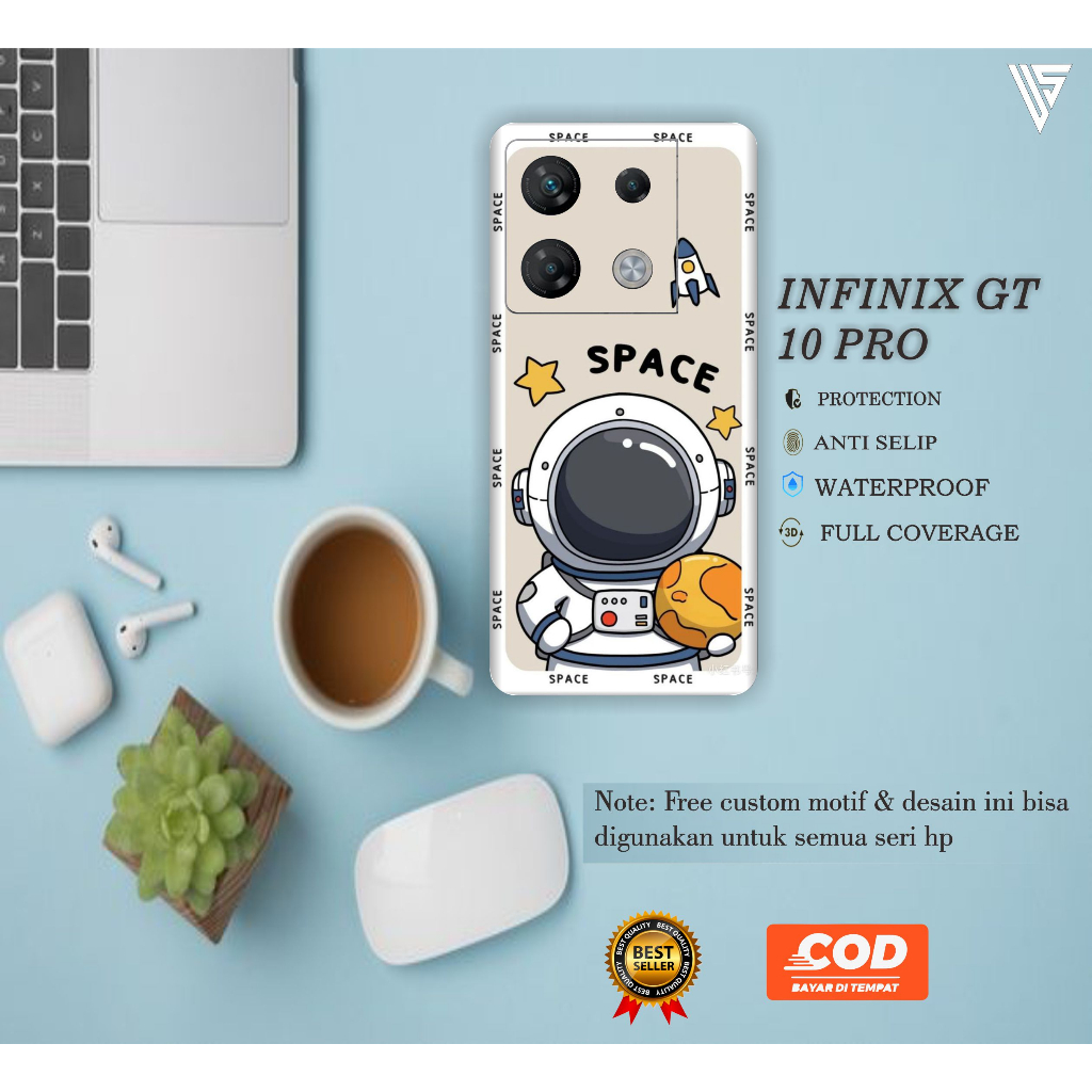 GARSKIN HANDPHONE INFINIX GT 10 PRO (ISI 2PCS)