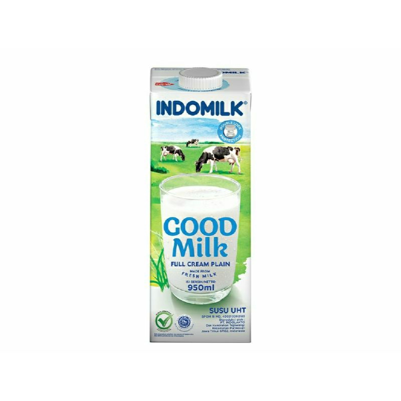 

INDOMILK Susu UHT Full Cream 950 ml