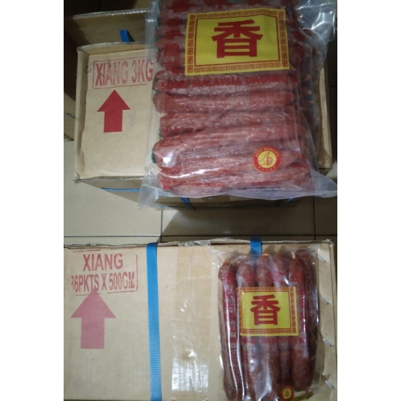 

LAPCHIONG XIANG MALAYSIA 3 KG DAN 500 GR