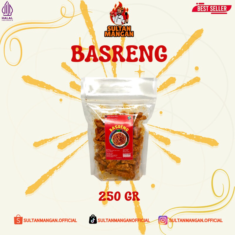 

Basreng Rasa Pedas dan Original 250gram Sultan Mangan - Makanan Ringan