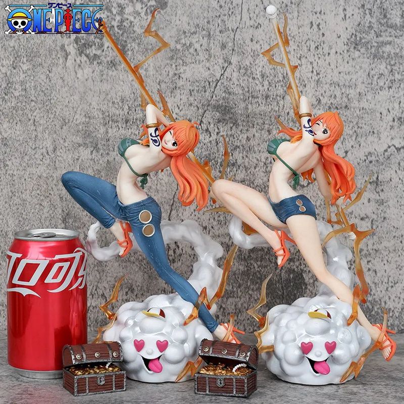 Action Figure Diorama One Piece Nami Zeus ThunderBolt Tempo GK Studio