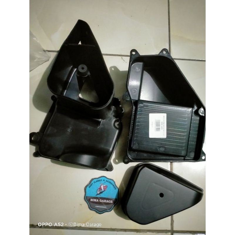 BOX FILTER RX KING KOMPLIT 1SET/BOX RUMAH AKI RX KING KOMPLIT BAHAN TEBAL POLL