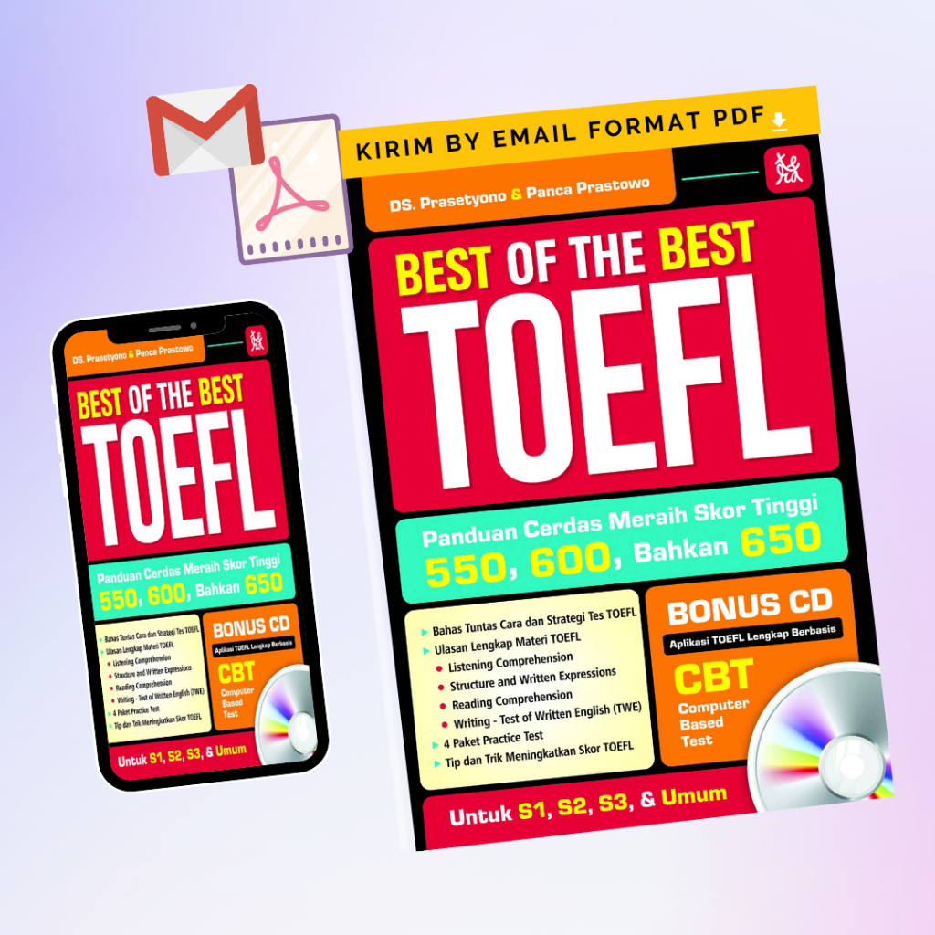 Best Of The Best TOEFL - Panduan Meraih Skor Tinggi TOEFL