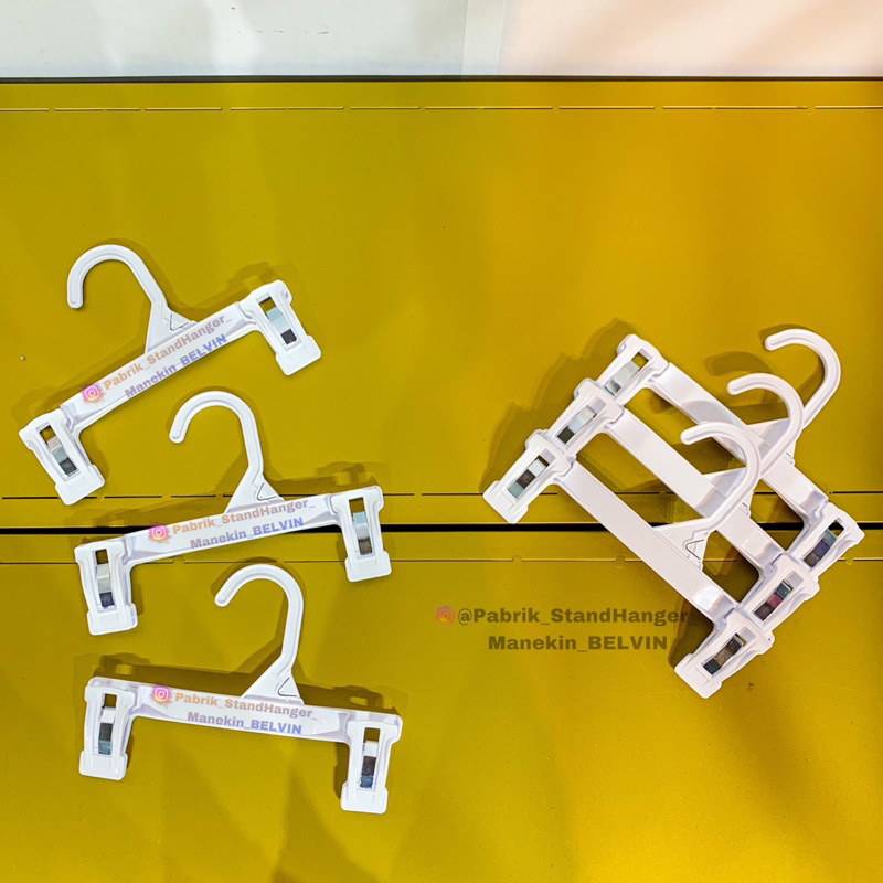 Hanger Jepit Anak Plastik | Gantungan Jepit Celana | Gantungan Plastik Jepit | Hanger Plastik Jepit 