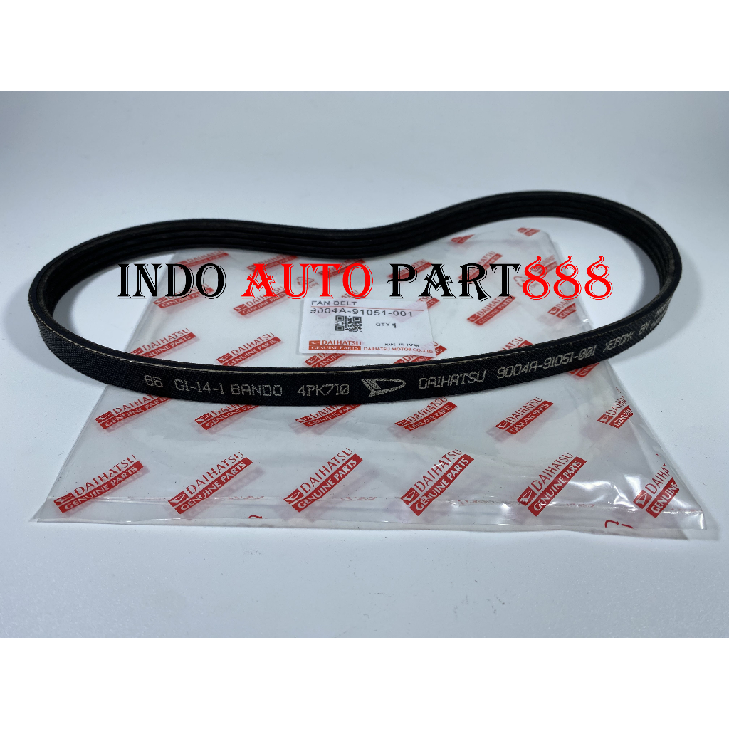 Vanbelt Grandmax  Luxio Karimun 1.3 1.5 4PK710 6PK1460 6PK1570 6PK1810 - Tali Kipas Van Fan Belt Gra