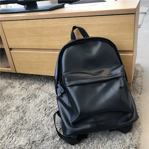 Tas Ransel Backpack Muat Laptop Sekolah Kuliah Traveling Kekinian Murah Bahan Kulit Sintetis Cewek Cowok Gaya Korean Style Kekinian Fashion Terbaru Pria Wanita Gratis Ongkir Bisa Cod PRISCILLA