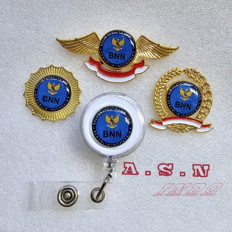 Pin Logo BNN Yoyo Id Card BNN Lencana BNN