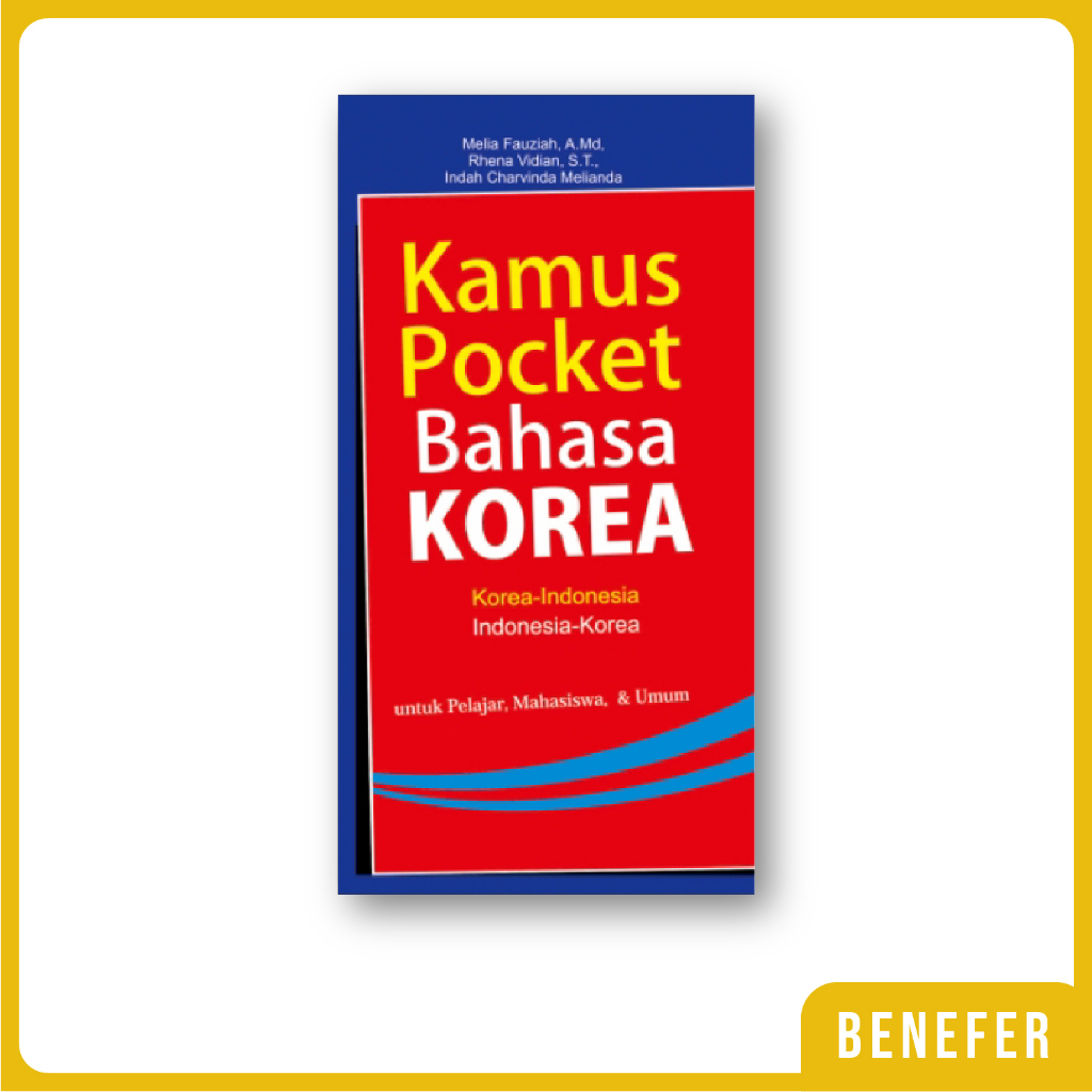 Buku Kamus Pocket Bahasa Korea