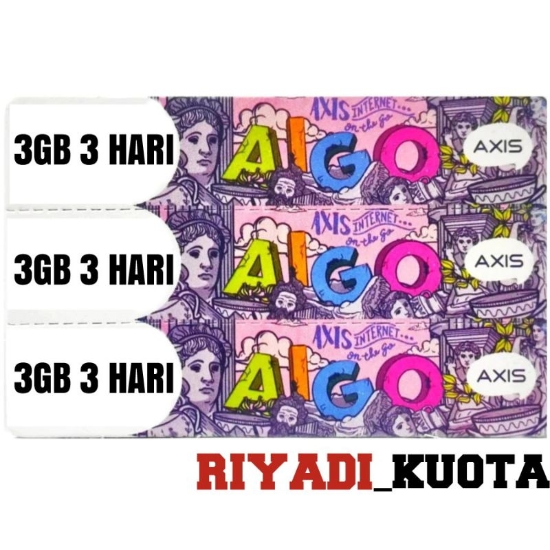 VOUCHER AXIS 3,5GB 3 HARI