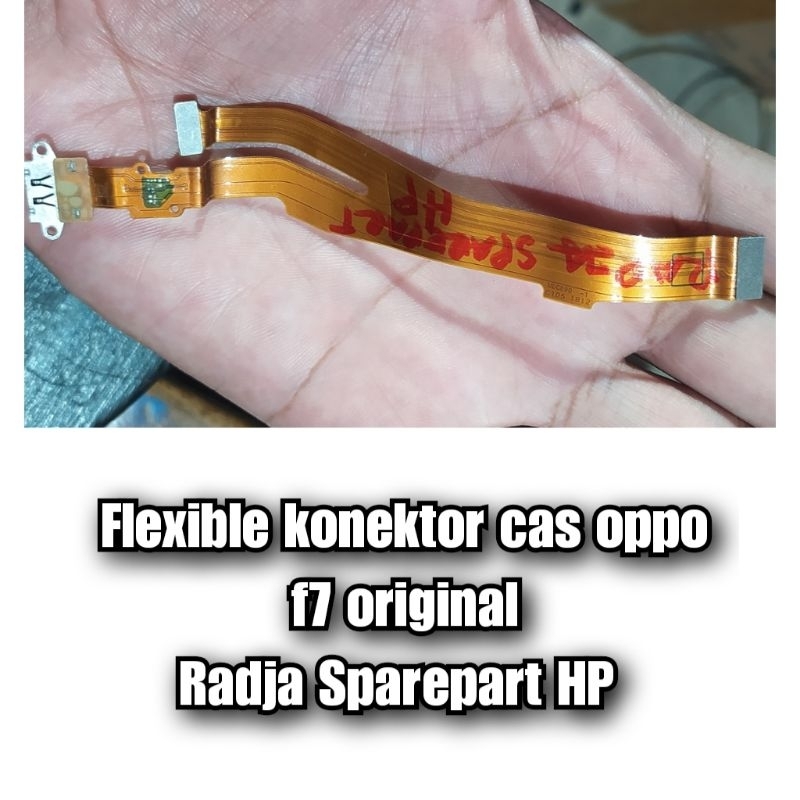 Flexible cas Oppo f7 / konektor cas Oppo f7 original