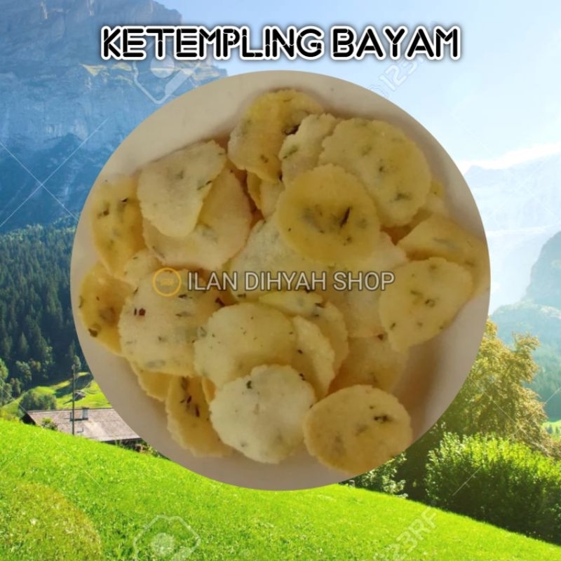 

Ketempling Comring Kicimpring Gemblong bayam 500gr
