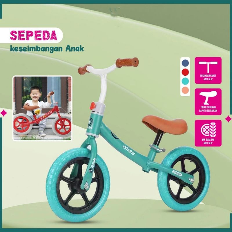 Sepeda Roda 2 Keseimbangan Anak Tanpa Pedal  Sepeda Push Bike Balance