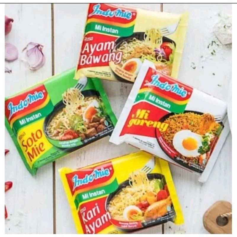 

PAKET INDOMIE 4PCS (BOLEH CAMPUR)