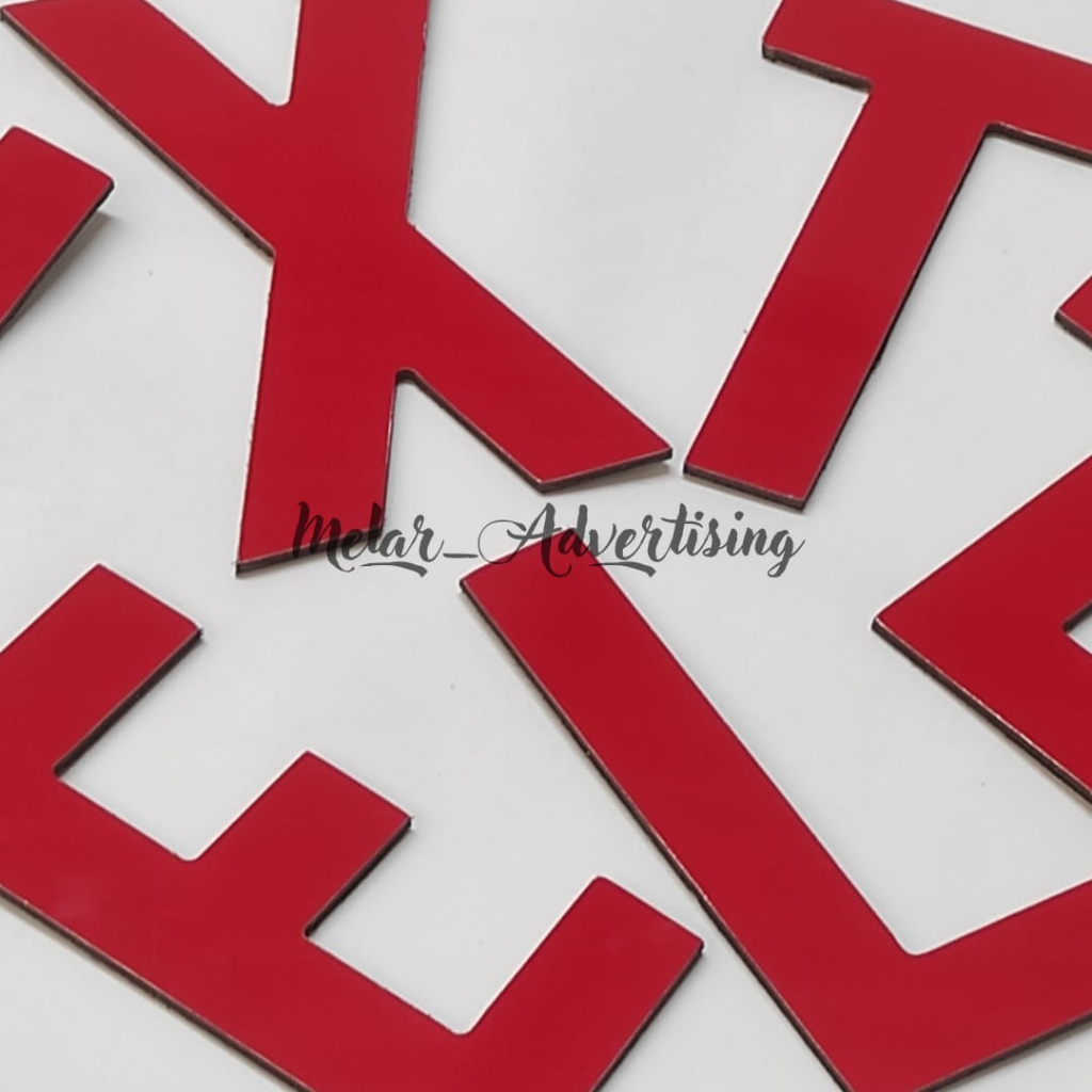 HURUF ACP | ANGKA ACP | HURUF ABJAD ACP | HURUF ALFABET ACP | HURUF TIMBUL ACP TEBAL 3mm