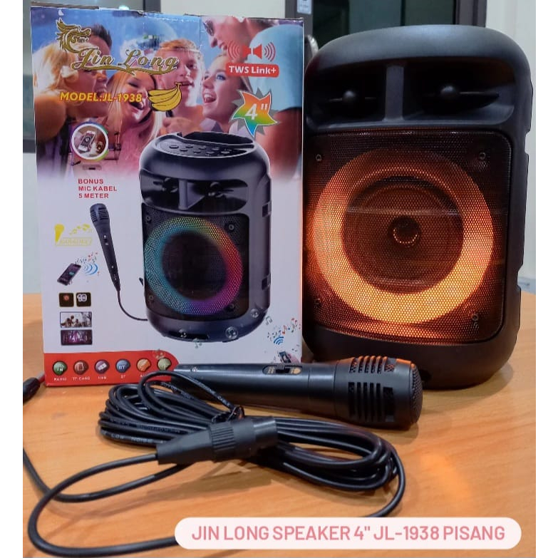Jin Long Speaker 4" JL-1938 Pisang