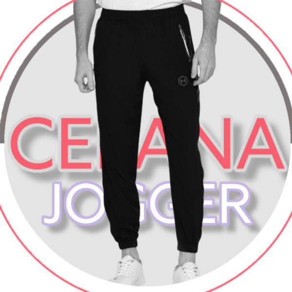 Jual Celana Training Jogger Pria Olahraga Trening Parasut - M Limited