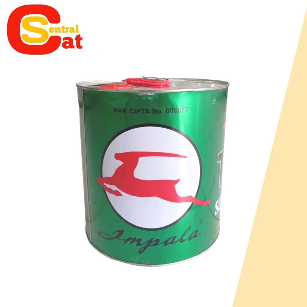 THINER IMPALA HIJAU 5 LITER / PENGENCER CAT MINYAK BESI & KAYU