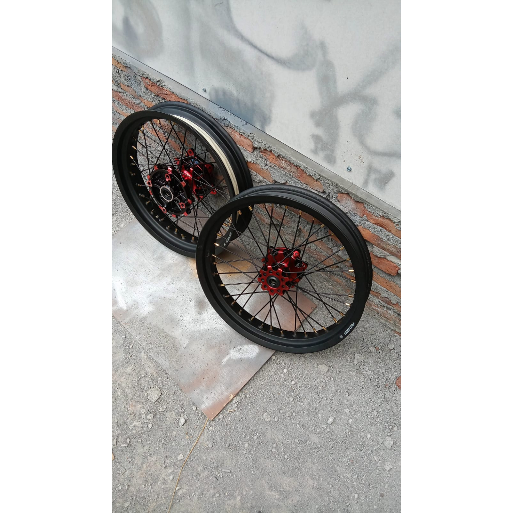 velg rakitan crf supermoto velk supermoto ring 17 tanpa ban