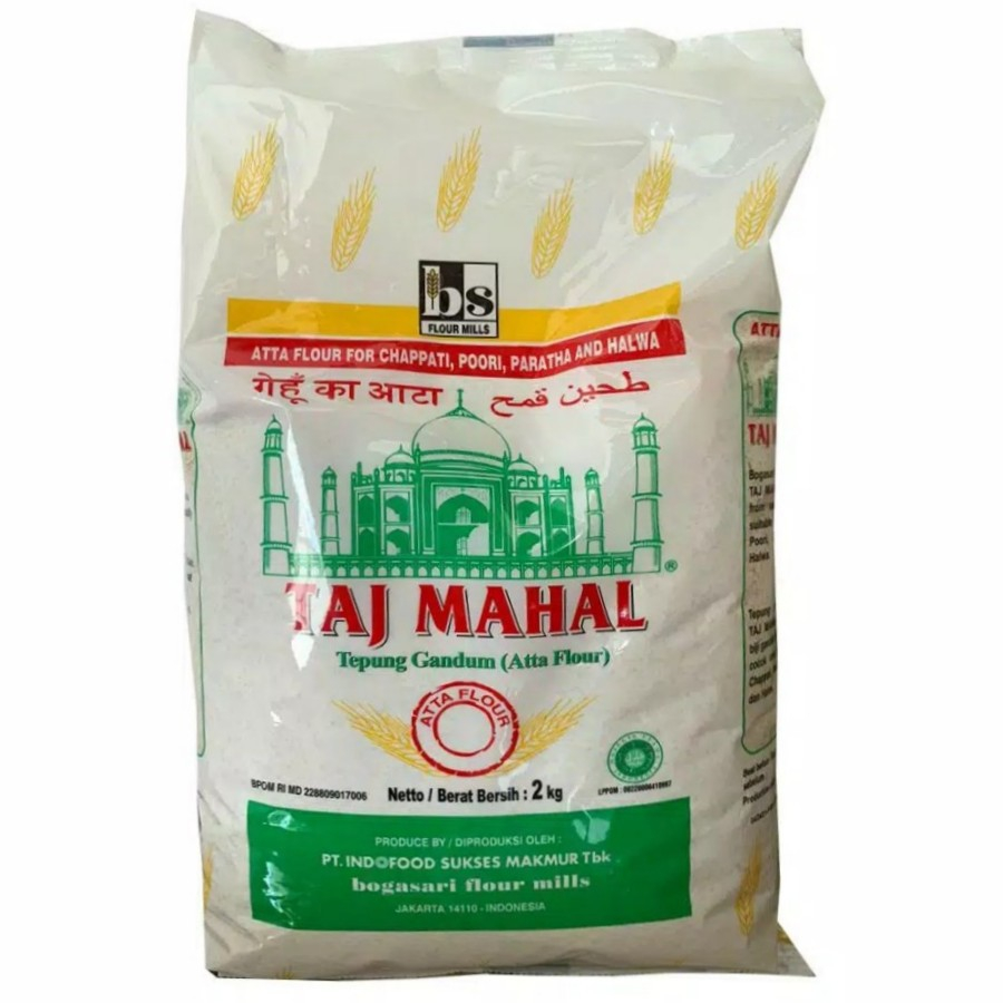 

TAJ MAHAL Tepung Gandum - Atta Flour 2 Kg