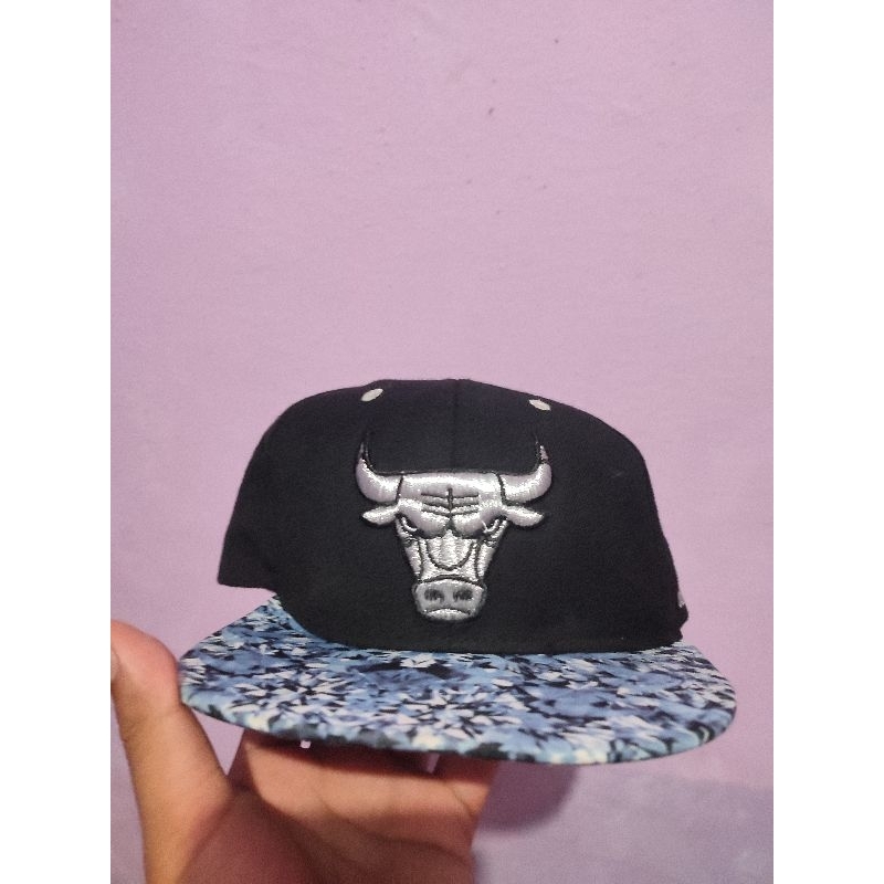 topi chicago bull / banteng nba adidas