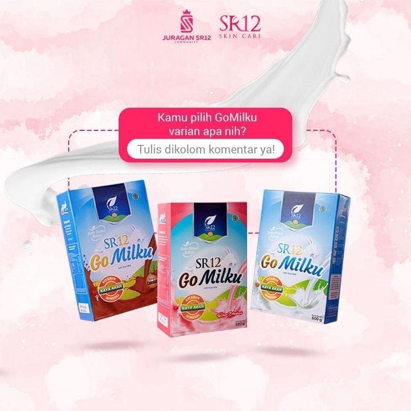 

GO MILKU Susu kambing Etawa SR12
