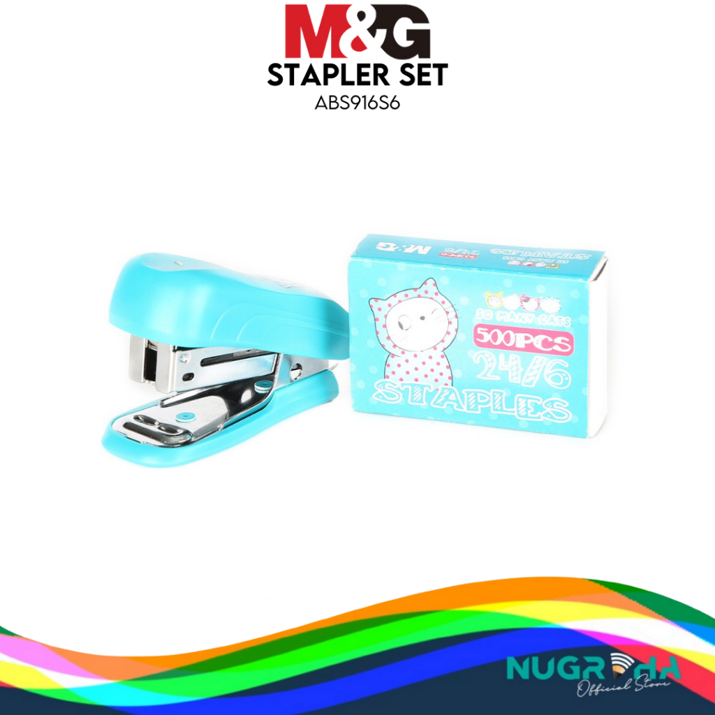 

M&G So Many Cats Stapler Set ABS916S6 | Jepretan