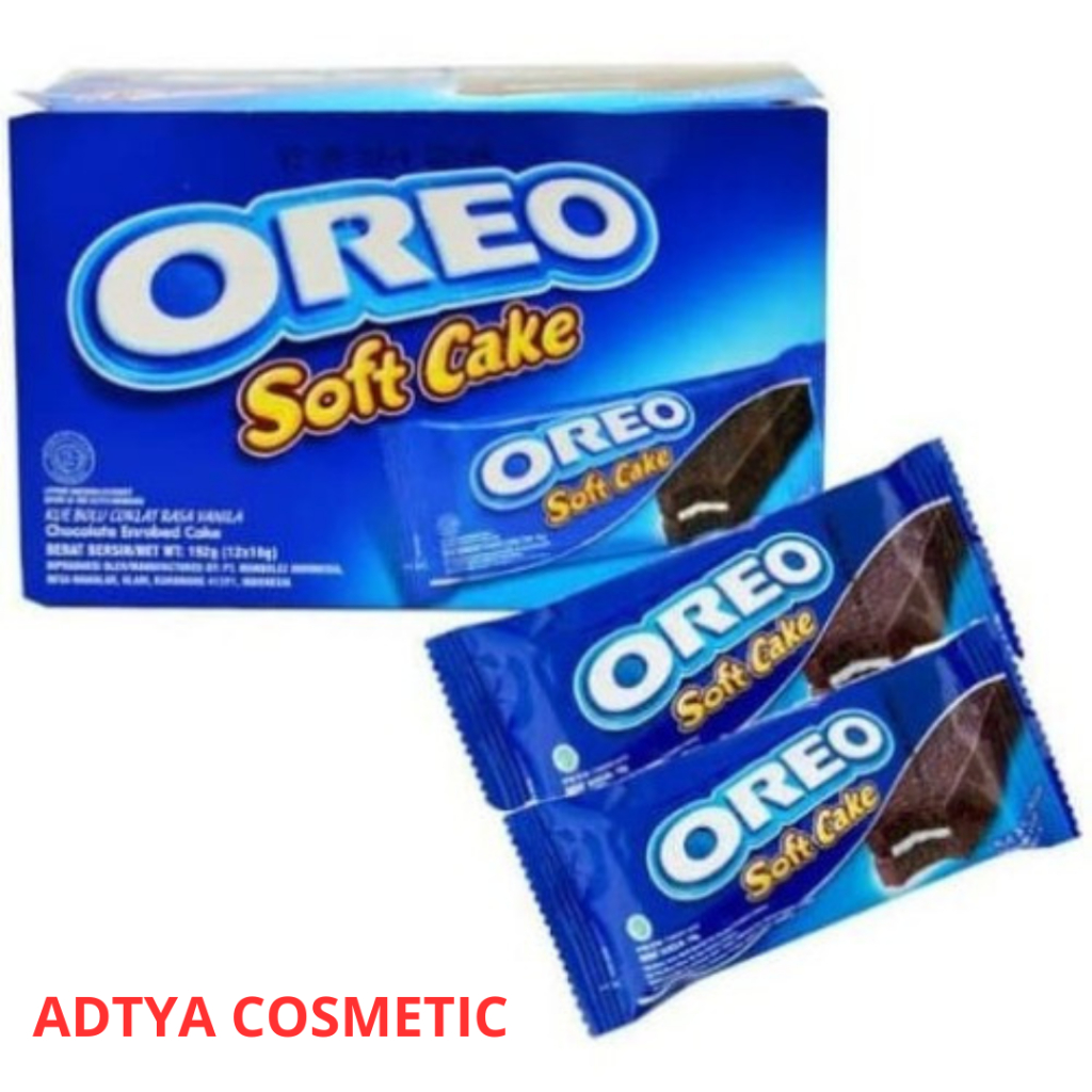 

Oreo Soft Cake 1 pack isi 12 pcs