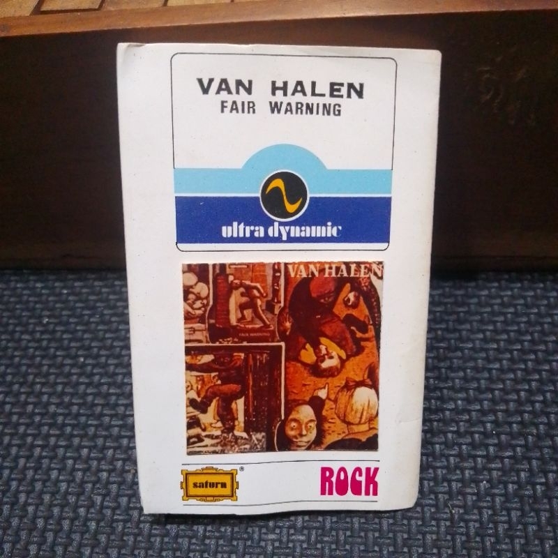 kaset pita van Halen fair warning