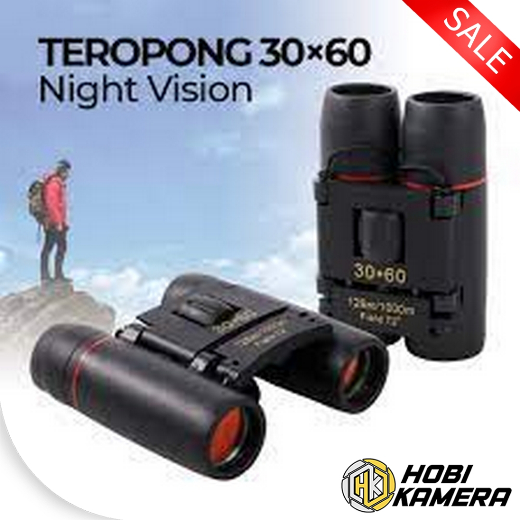 Teropong Mini Binocular Night Vision 30*60