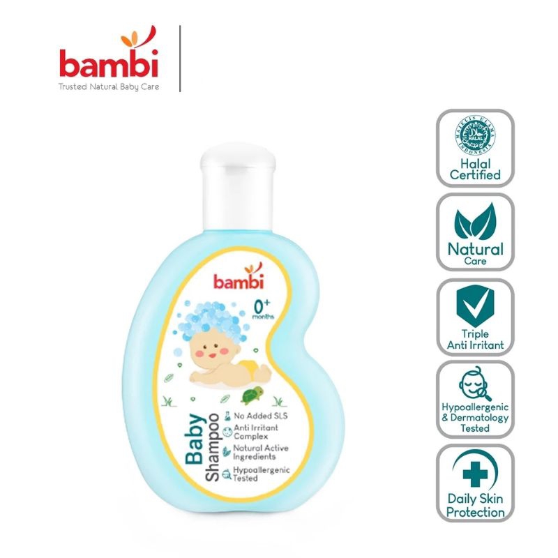 BAMBI BABY SHAMPOO / BABY SHAMPOO BAMBI / BAMBI SHAMPOO 100ML / SHAMPO BAMBI / SAMPO BAMBI / SAMPO M