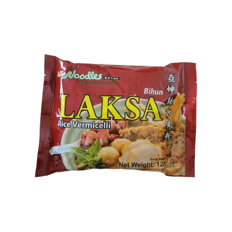 

Ak Noodles House Bihun Laksa Instan Rice Vermicelli 125g