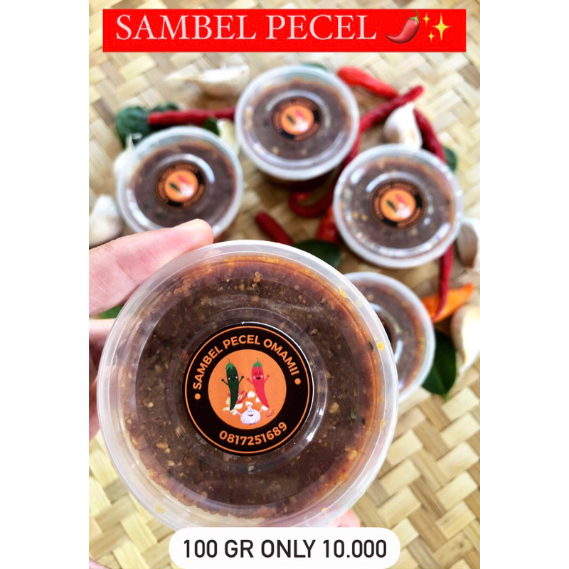 

SAMBEL PECEL MADIUN 100gr