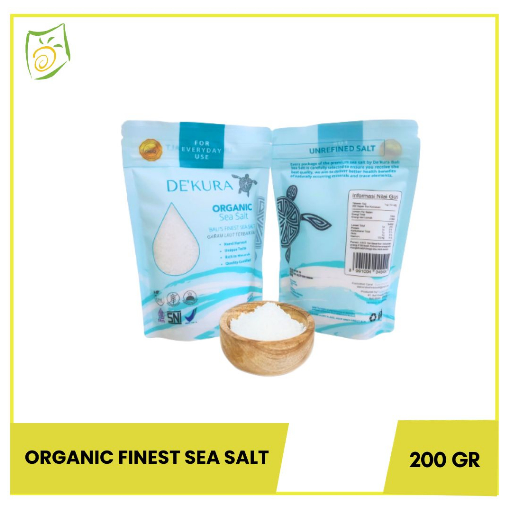 

Dekura Organic Sea Salt 200 Gr