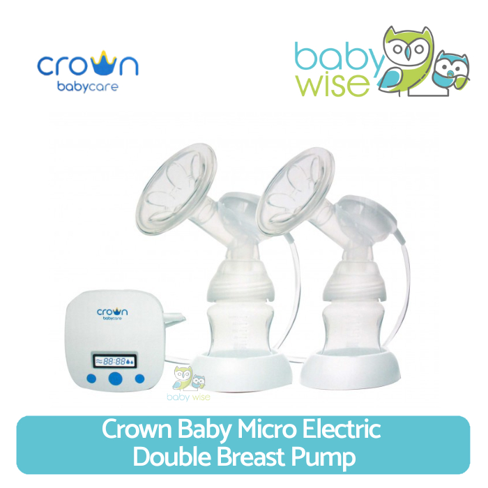Crown Baby Micro Electric Double Breast Pump - Pompa ASI Elektrik