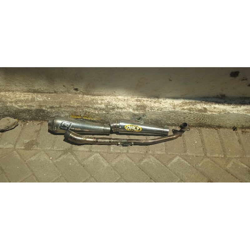 kenalpot ORI merek KJS, dpj, rcb