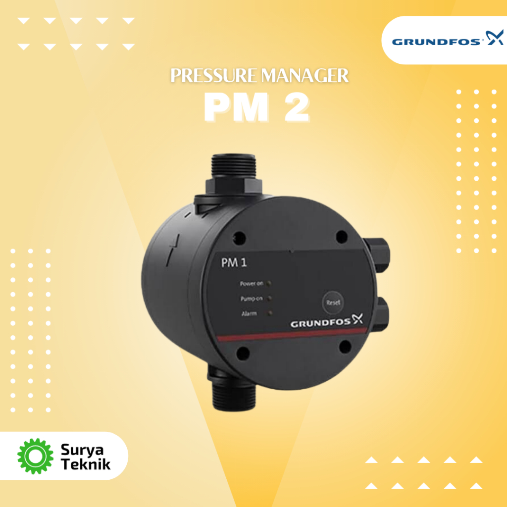 Otomatis Pompa Booster GRUNDFOS PM 2