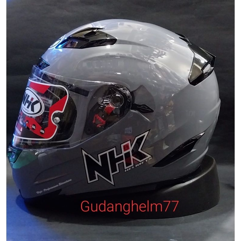 HRLM NHK RX9 SOLID | FULL FACE DOUBLE VISOR