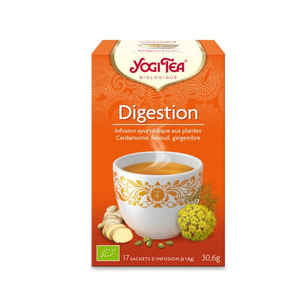 

Yogi Tea Organic Stomach Ease Ayurvedic Blend Cardamon 17 x 1.8 Gram
